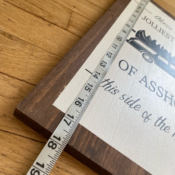 Christmas Quote Wooden Decorative Sign - Picture 6 of 8